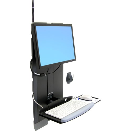 Ergotron StyleView 60-593-195 Lift for Flat Panel Display - Black - 24" Screen Support - 30 lb Load Capacity - 75 x 75, 100 x 100 - VESA - 60-593-195 - Image 5