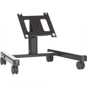 Chief Confidence Large 2' Monitor Mobile Cart - For Displays 42-86" - Black - Up to 200lb - Up to 71" Flat Panel Display - Black PFQUB - PFQUB