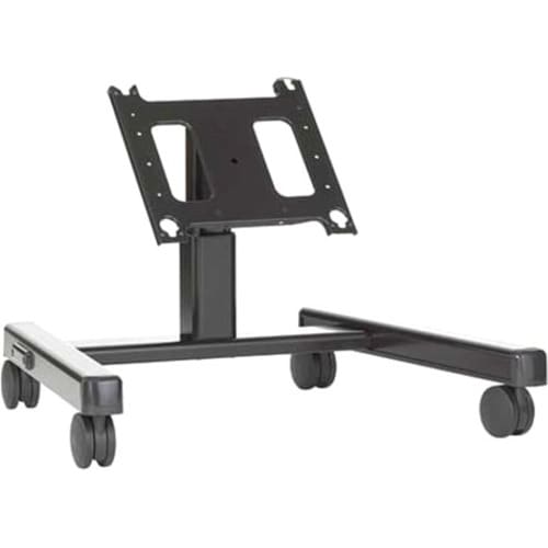 Chief Confidence Large 2' Monitor Mobile Cart - For Displays 42-86" - Black - Up to 200lb - Up to 71" Flat Panel Display - Black PFQUB - PFQUB