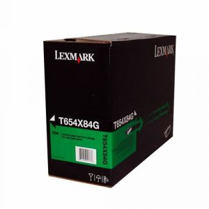 Lexmark Extra High Yield Toner Cartridge - Black - Laser - 36000 Page T654X84G - T654X84G
