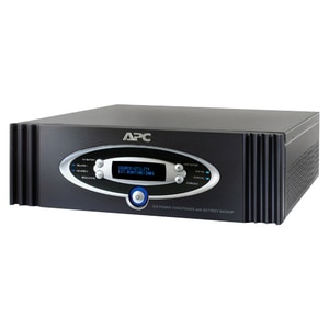 APC by Schneider Electric AV ONLY BLK 1KVA S TYPE PWR COND W/ BATTERY BACKUP 120V S10BLK