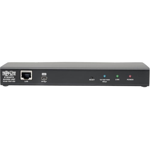 IP KVM SERVER REMOTE CONTROL RS-232 RJ45 HD15F PS/2 USB DB9 TAA - B051-000 - Image 2