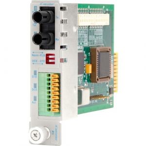 iConverter RS-232 Serial Fiber Media Converter DB-9 ST Single-Mode 30km Module - 1 x RS-232; 1 x ST Single-Mode; Internal Module; Lifetime Warranty 8761-1 - 8761-1