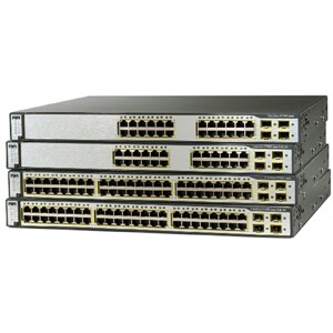 Cisco CATALYST 3750V2 24PORT 10/100 POE + 2 SFP STANDARD IMAGE WS-C3750V2-24PS-S