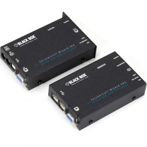 Black Box ServSwitch Wizard SRX KVM Console/Extender - 1 Computer(s) - 1 - 1 x HD-15 Video, 4 x Type A USB, 1 x Mini-phone Audio ACU5051A - ACU5051A