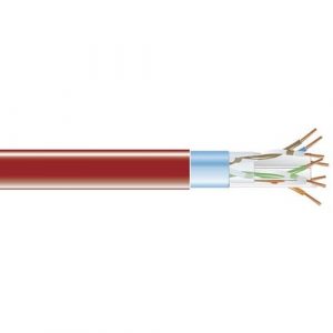 Black Box Cat.6 STP Bulk Cable - Bare Wire - Bare Wire - 1000ft - Red EVNSL0616A-1000 - EVNSL0616A-1000