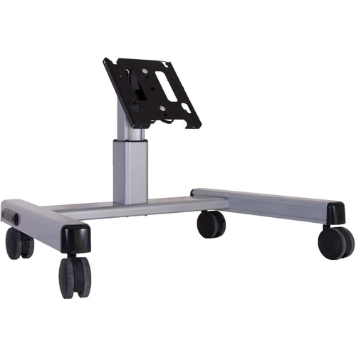 Chief Confidence Medium 2' Monitor Mobile Cart - For Displays 32-65" - Black - Up to 125lb - Up to 55" Flat Panel Display - Black MFQUB - MFQUB