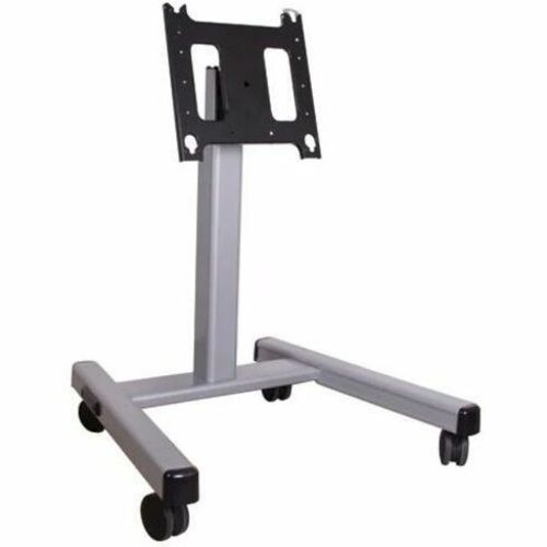 Chief Medium Confidence 3' to 4' Monitor Mobile Cart - For Displays 32-65" - Black - 125 lb Load Capacity - 54.9" Height x 36.1" Width x 25.2" - MFMUB