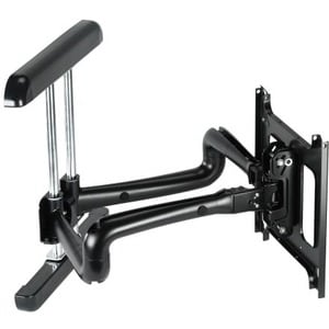 Chief 37" Single Arm Extension TV Wall Mount - For Displays 42-86" - Black - Height Adjustable - 42" to 71" Screen Support - 200 lb Load Capacity - PDRUB - Image 2
