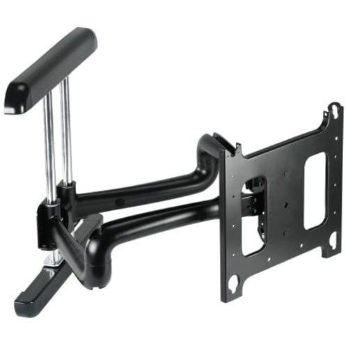 Chief 37" Single Arm Extension TV Wall Mount - For Displays 42-86" - Black - Height Adjustable - 42" to 71" Screen Support - 200 lb Load Capacity - PDRUB