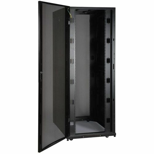 42U RACK ENCLOSURE CABINET WIDE NETWORK SERVER DOORS SIDES 3000LBS - SR42UBWD - Image 2