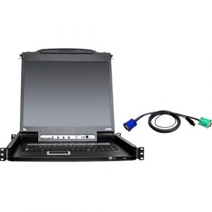 16PORT 17IN LCD KVM INCLUDING 16-USB CABLES - CL5716MUKIT