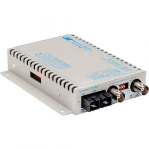 iConverter T3/E3 Fiber Media Converter Coaxial SC Multimode 5km - 1 x T3/E3/DS-3; 1 x SC Multimode; Wall-Mount Standalone; US AC Powered; Lifetime Warranty 8742-0-D - 8742-0-D