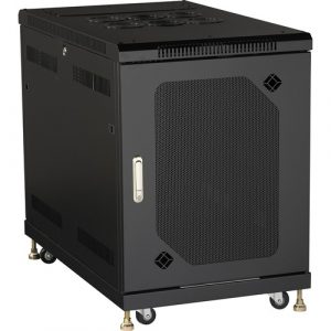 15U SPLIT REAR DOOR CAB 24INW X 40IND MESH FRONT - RM2500A