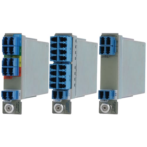 iConverter CWDM 4-Ch DF with 1310 PB Mux/Demux - 4 CWDM Channels 1470, 1490, 1590, 1690 and 1310 Pass Band Dual fiber Mux/Demux 8860-1