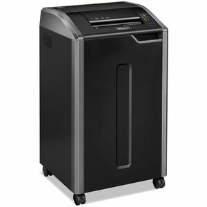 Fellowes 425I CD/DVD STRIP CUT 38-SHEET 1/4IN BLK/DARK SILVER 38420