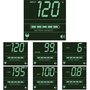 Eaton UPS SMART 3000VA 2880WAVR 120V 9OUT LCD USB DB9 2URM LINE-INT TA SM3000RMXL2UTAA