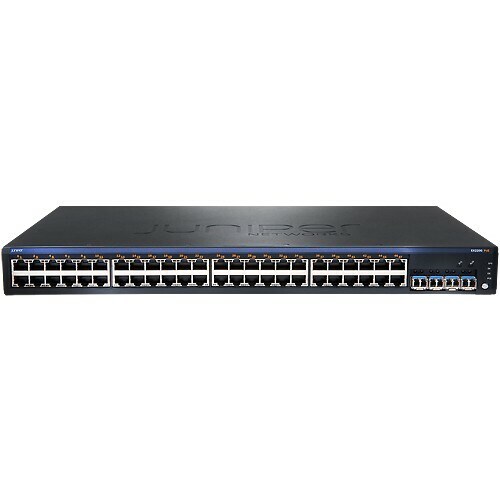 Juniper EX2200-48P-4G Ethernet Switch - 48 Ports - Manageable - Gigabit Ethernet - 10/100/1000Base-T - 2 Layer Supported - 4 SFP Slots - PoE Ports - 1U - - EX2200-48P-4G