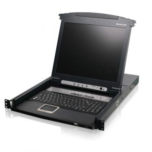 8PORT 17IN LCD COMBO KVM SWITCH - GCL1808
