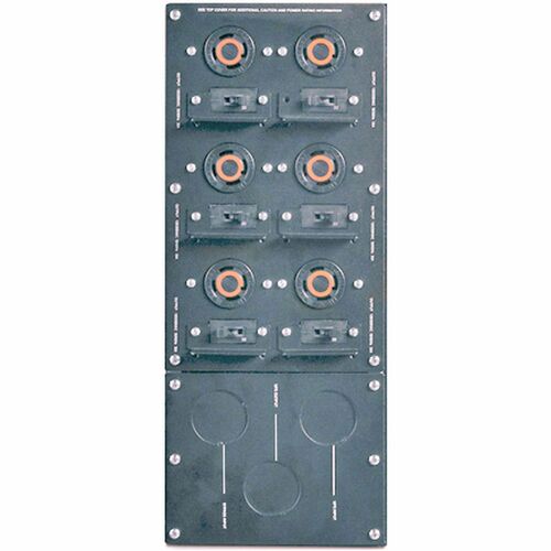 APC Service Bypass Panel- 200/208/240V; 100A; MBB; Hardwire input; (6) L14-30R output SBP16KRMP4U - Image 2