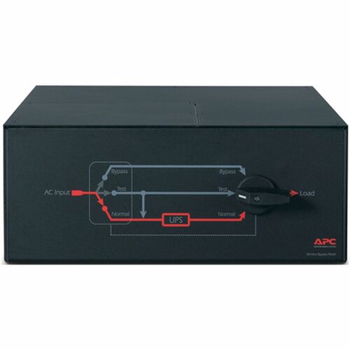 APC Service Bypass Panel- 200/208/240V; 100A; MBB; Hardwire input; (6) L14-30R output SBP16KRMP4U - Image 8