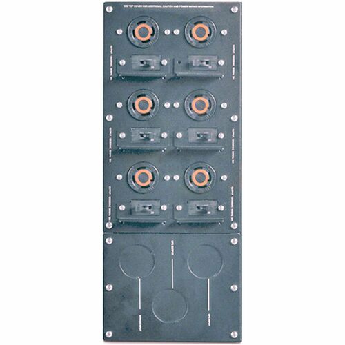 APC Service Bypass Panel- 200/208/240V; 100A; MBB; Hardwire input; (6) L14-30R output SBP16KRMP4U - Image 9