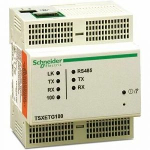 APC by Schneider Electric Modbus Ethernet Gateway (with POE Injector) - 12" Width x 10" Depth x 6" Height TSXETG100POE - TSXETG100POE