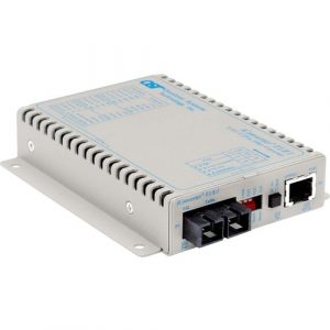 1X T1/E1 RJ45/RJ48 COPPER FIBER ICONVERTER SC MM 1310NM 5KM UNIV AC - 8702-0-E
