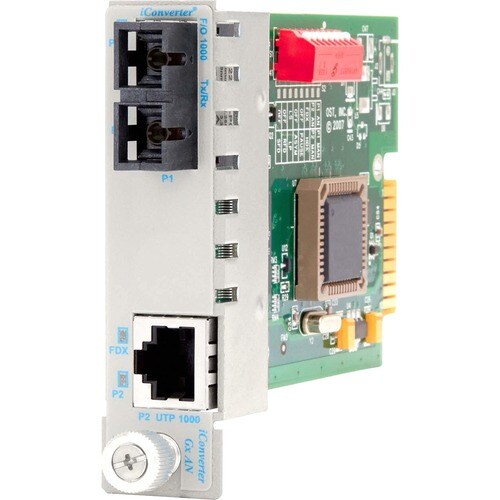 1000 BASE-T 1000BASE-LX FIBER ICONVERTER ETHERNET SC SM 1310 12KM - 8503N-1