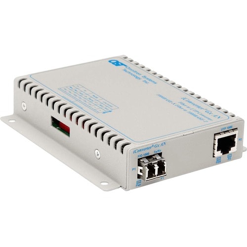 1000 BASE-T 1000BASE-SX FIBER ICONVERTER ETHERNET LC MM US WIDE - 8506N-0-DW