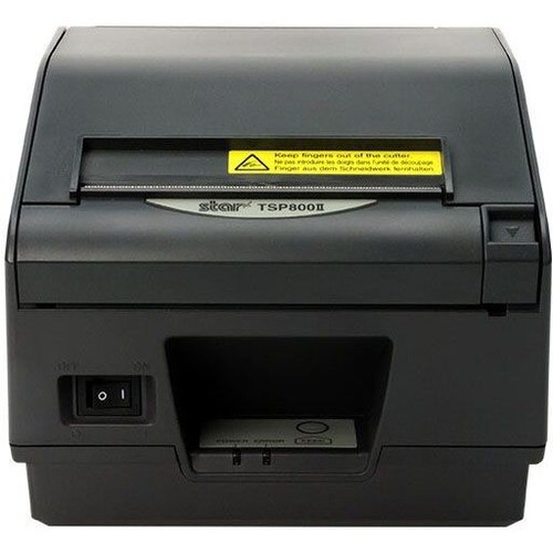 Star Micronics TSP800 TSP847IIL-24 GRY Receipt Printer - Monochrome - 150 mm/s Mono - 203 dpi - Network - Ethernet - Monochrome - 150 mm/s Mono - 203 - 37962130 - Image 3
