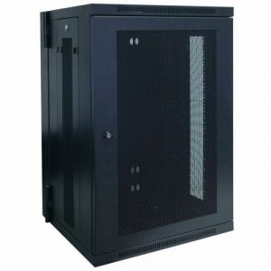 18U WALL MOUNT RACK ENCLOSURE SERVER CABINET HINGED WALLMOUNT - SRW18US