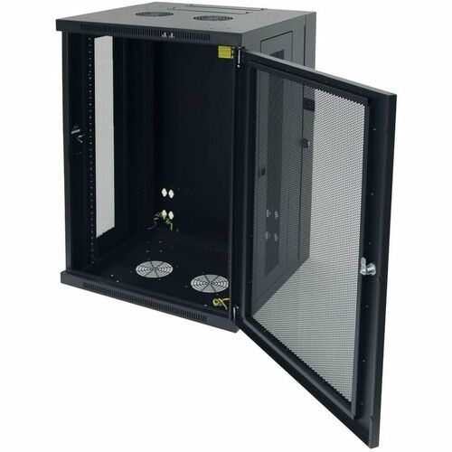 18U WALL MOUNT RACK ENCLOSURE SERVER CABINET HINGED WALLMOUNT - SRW18US - Image 5