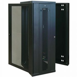 26U WALL MOUNT RACK ENCLOSURE SERVER CABINET HINGED WALLMOUNT - SRW26US