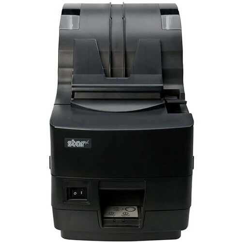 Star Micronics TSP1000 Thermal Printer, Ethernet (LAN), 80mm Paper Width - Cutter, External Power Supply Needed, Large Roll Capacity, Slip Stacker, Gray Color - Cutter, External Power Supply - 37998880