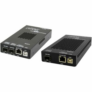 Lantronix OAM RMT MNGED ION CNVTR W/ AG 10/100/1000 TO SFP SLOT EMPTY S3230-1040-NA