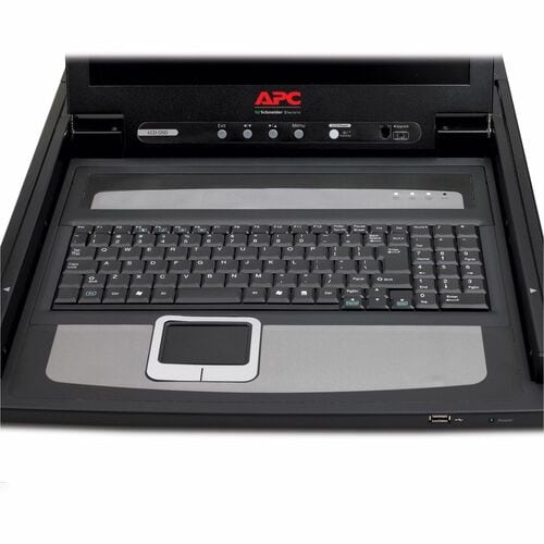APC by Schneider Electric AP5717 Rackmount LCD - 17" - TouchPad - 100 V AC, 240 V AC Input Voltage - 1U High AP5717 - Image 4