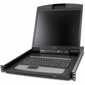 APC by Schneider Electric AP5719 Rackmount LCD - TouchPad - 100 V AC, 240 V AC Input Voltage - 1U High AP5719