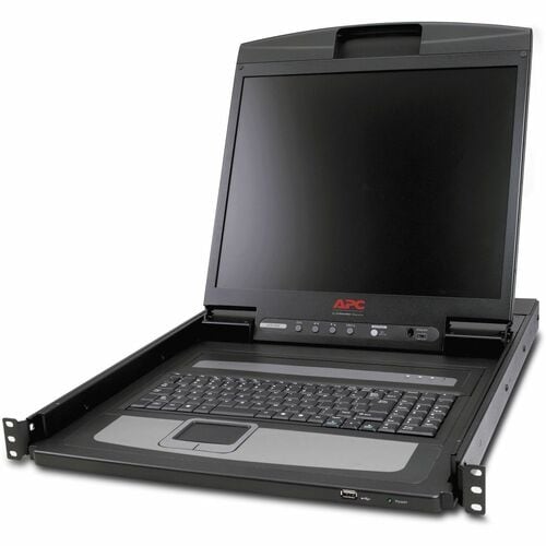 APC by Schneider Electric AP5719 Rackmount LCD - TouchPad - 100 V AC, 240 V AC Input Voltage - 1U High AP5719