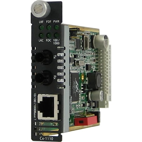 C-1110-S2ST10 MEDIA CONVERTER 10/100/1000-1000B-LX 2ST 1310NM 10K - 5051720