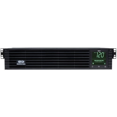 Eaton Tripp Lite Series SmartPro 120V 1kVA 800W Line-Interactive Sine Wave UPS, 2U Rack/Tower, Network Card Options, LCD, USB, DB9, 6 Outlets - 1000VA/800W - 5.3 Minute Full - SMART1000RM2U - Image 2