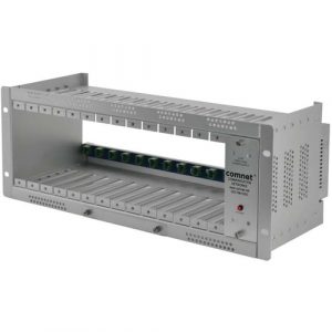 ComNet C1 Rack Mount Card Cage with Power Supply - 19" Height x 7.5" Width x 6.9" Depth C1US - C1US