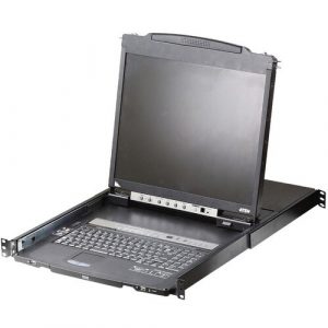 16PORT KVM SWITCH 19IN DUAL RAIL LCD - CL5816N