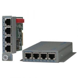 10/100/1000 BASE-T 4PORT SWITCH ICONVERTER 4GT ETHERNET VLAN MODULE - 8482-4
