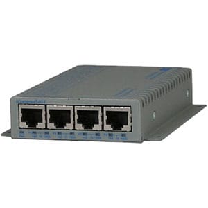 10/100/1000 BASE-T 4PORT SWITCH ICONVERTER 4GT ETHERNET VLAN DC - 8482-4-F