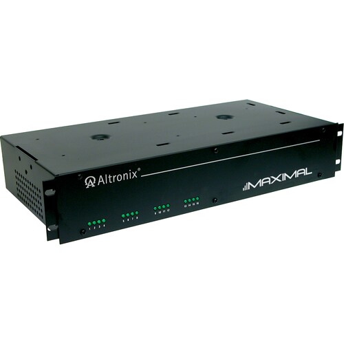 12VDC/24VDC 12A 16 FUSEDOUT 2U RACK ENCLOSURE - MAXIMAL33R
