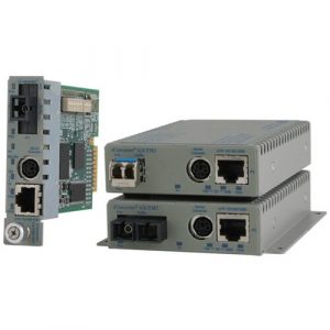 Omnitron Systems iConverter GX/TM2 Media Converter - 1 x SC Duplex Network, 1 x RJ-45 Network - 10/100/1000Base-T, 1000Base-X - 1 x SFP (mini-GBIC) - Wall Mountable 8922N-0-D - 8922N-0-D