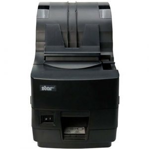Star Micronics TSP1000 Thermal Printer, USB, 80mm Paper Width - Cutter, External Power Supply Needed, Large Roll Capacity, Slip Stacker, Gray Color - Cutter, External Power Supply Needed, - 39462411