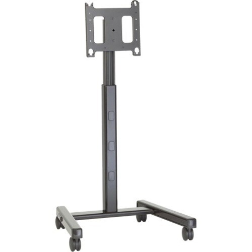 Chief Mobile AV Cart Kit - Includes Mobile Cart and Travel Case - Black - 42" to 71" Screen Support - 200 lb Load Capacity - 81.6" Height - PFCUB700