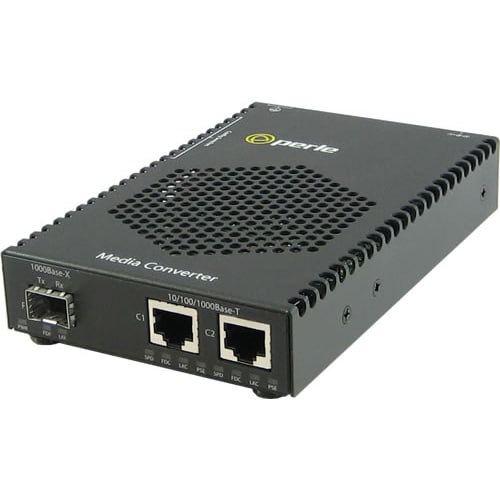 S-1110DPP-SFP POE+ MEDIA CVTR (2)10/100/1000T-(1)SFP - 5083004